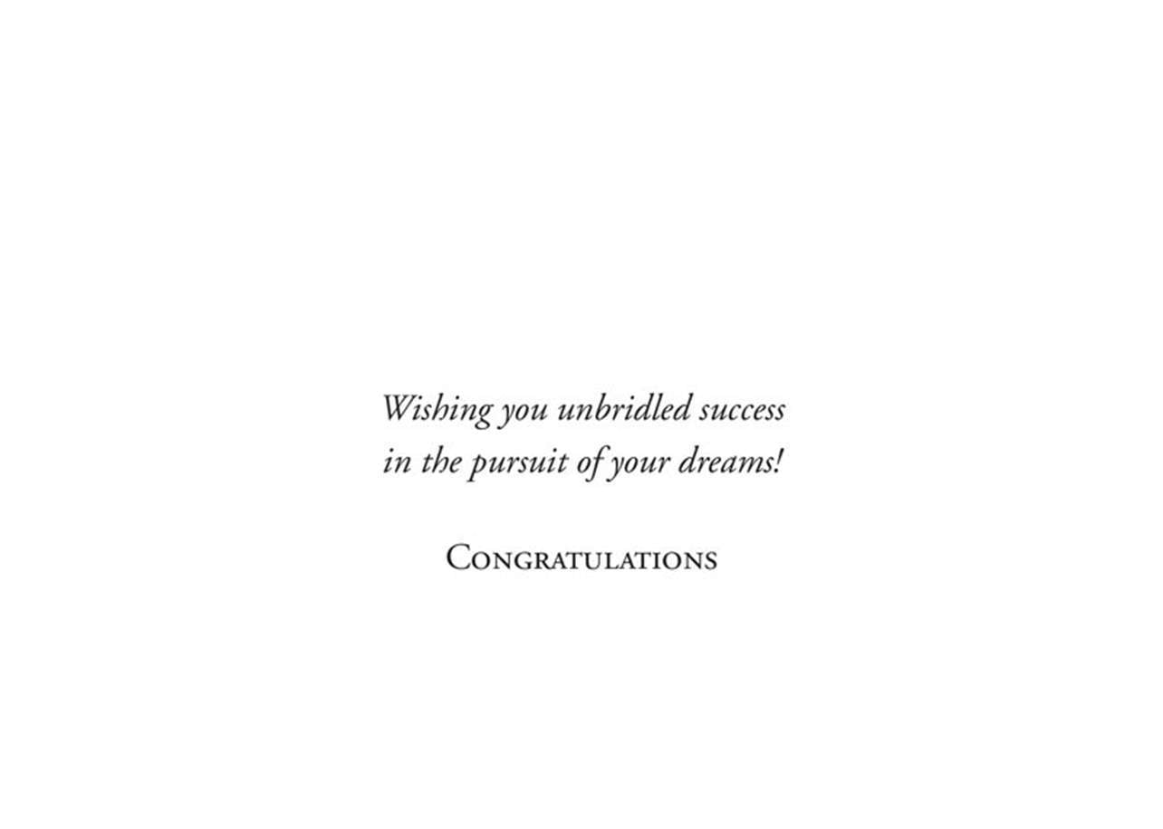 Congratulations Card- Horses