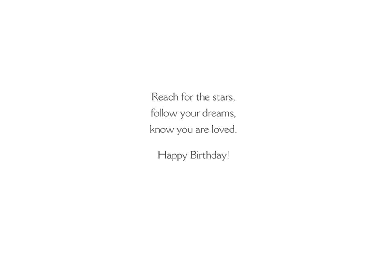 B-Day Card- Sight Of The Stars