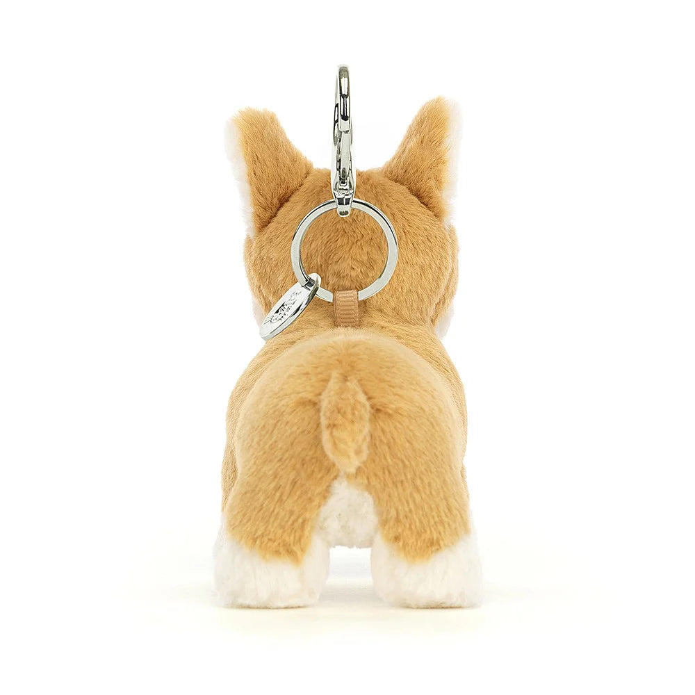 Bag Charm/Keychain- Betty Corgi Dog