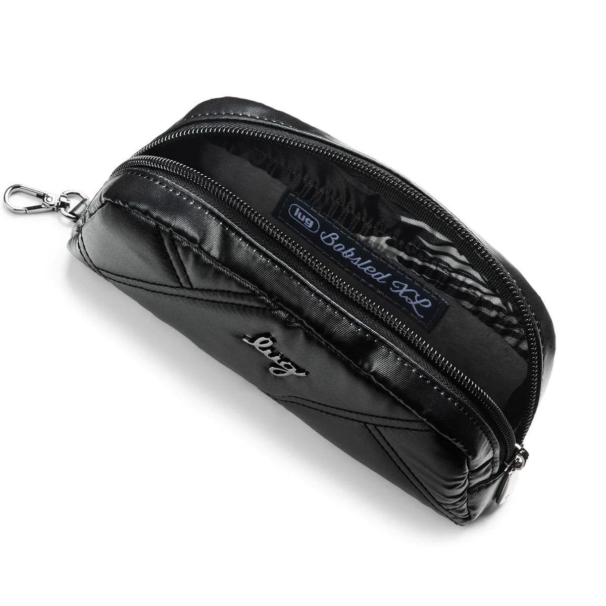 Bobsled XL Glasses Case- Metallic Black