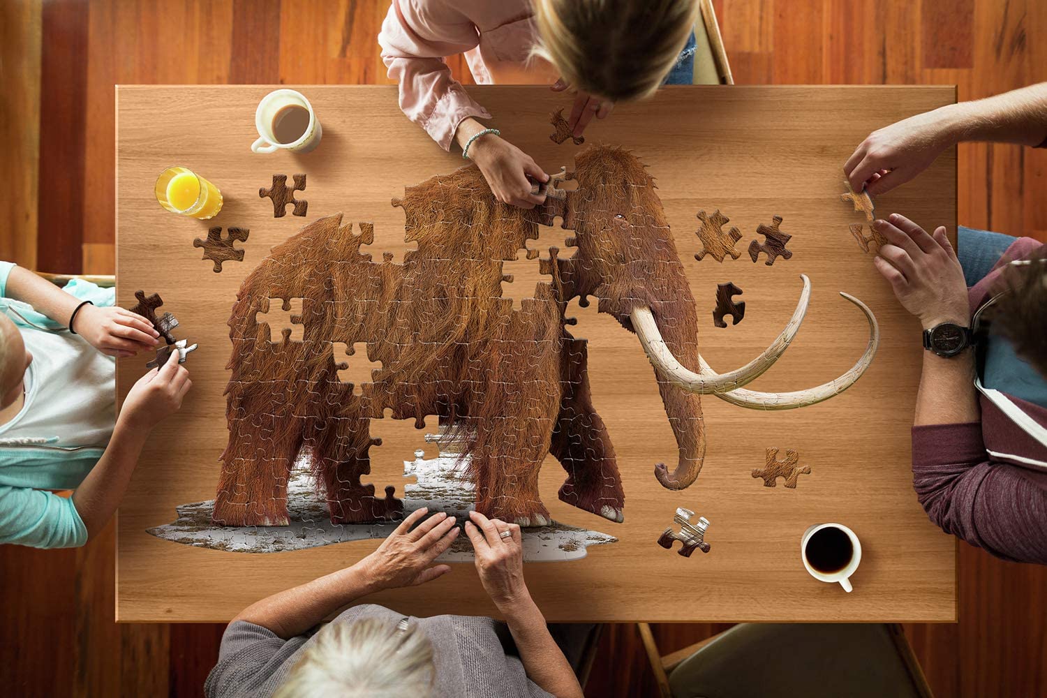 100 Pc Puzzle- I AM Woolly Mammoth