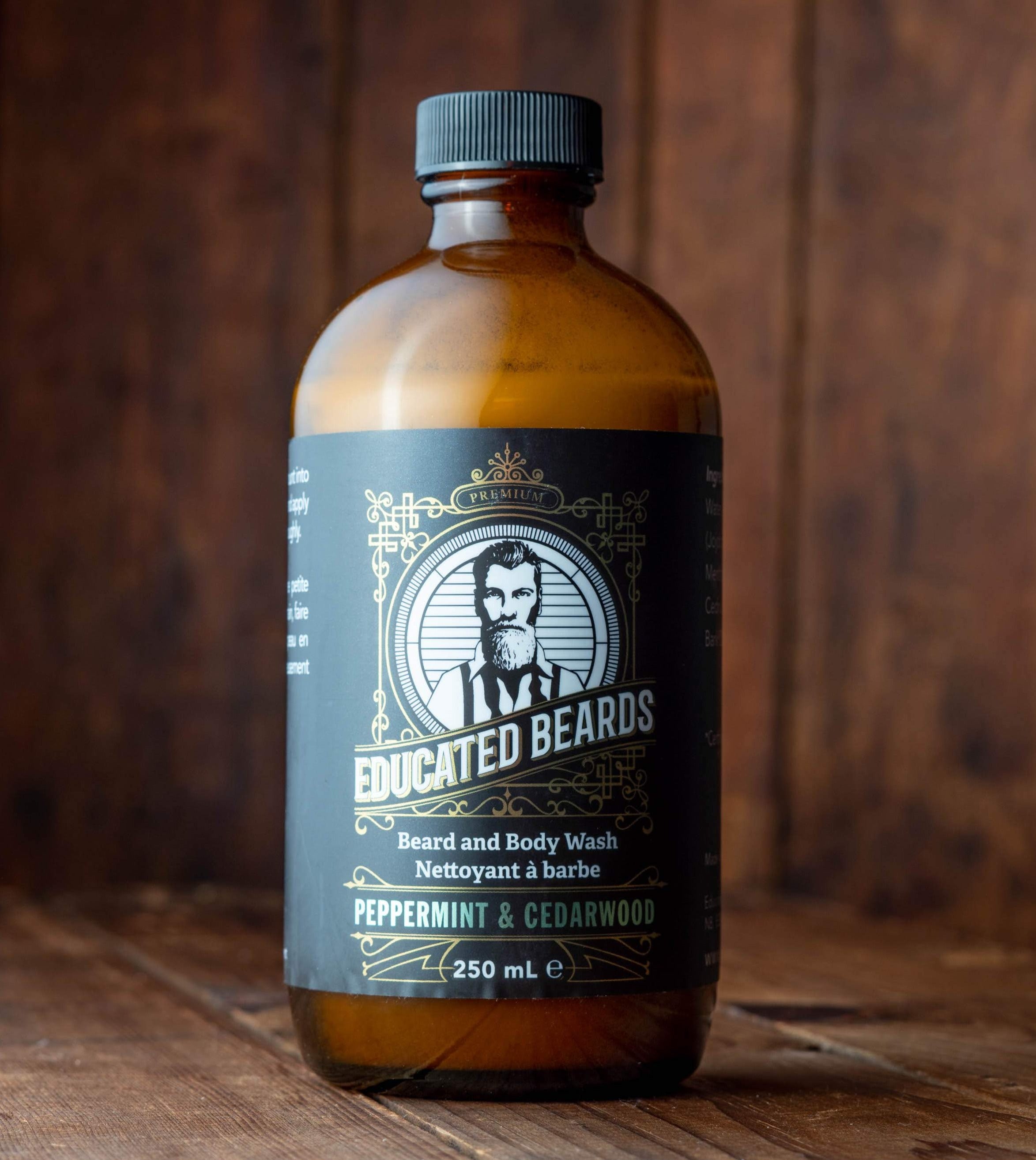 Beard Wash- Peppermint Cedarwood 250ml