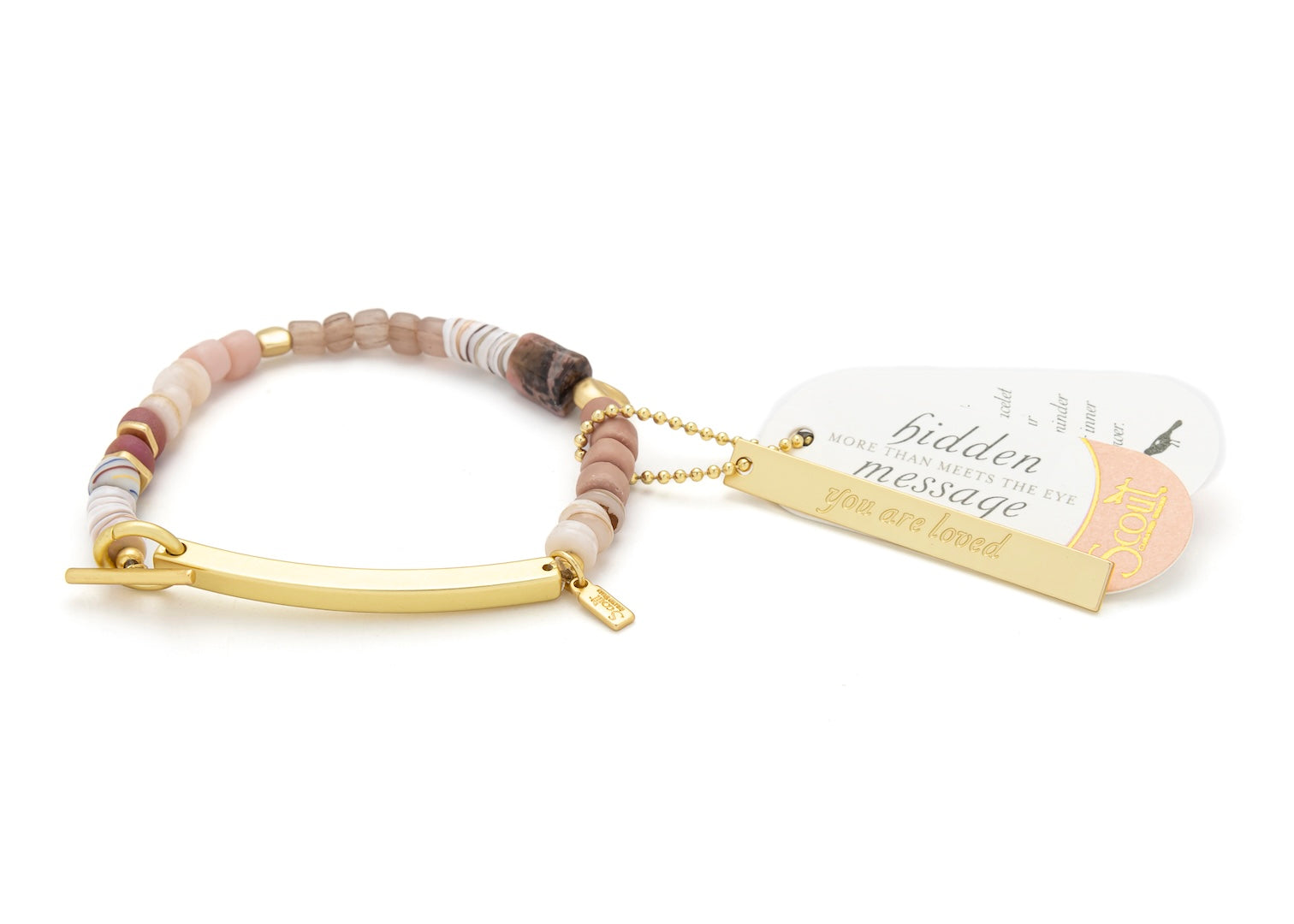 Hidden Message Bracelet- You Are Loved