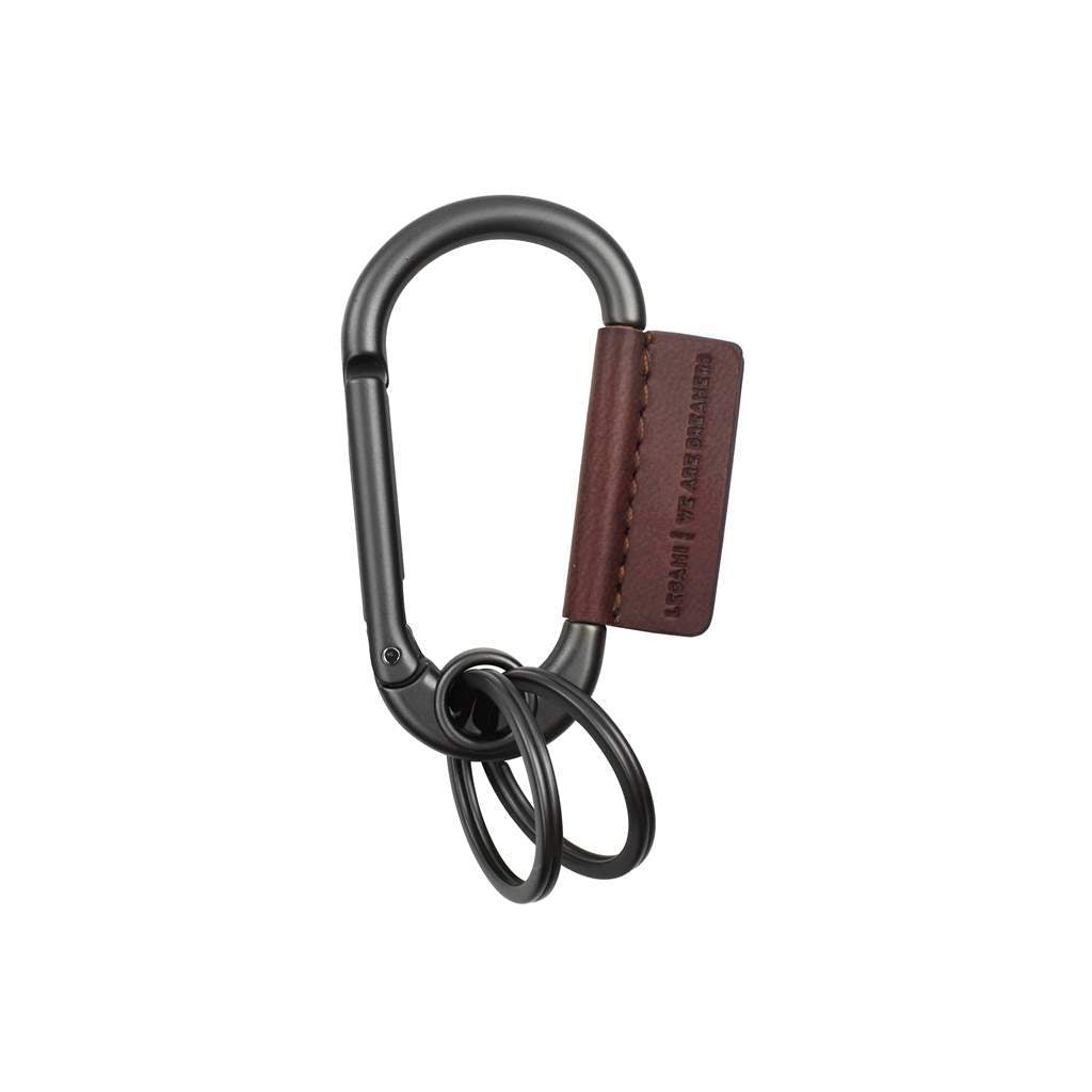 Key Ring w/Carabiner Clip