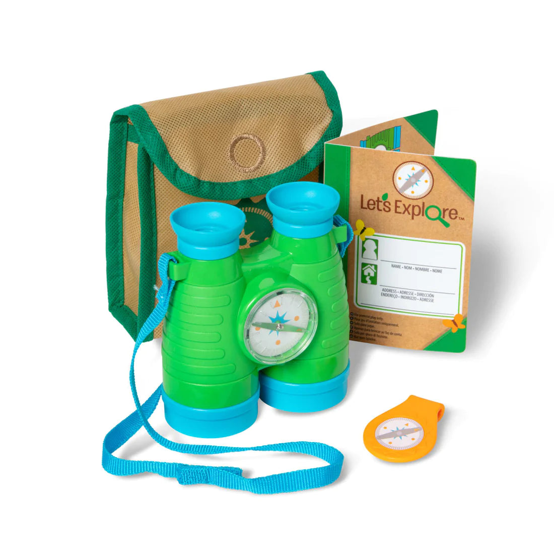 Let's Explore- Binoculars & Compass Play Set