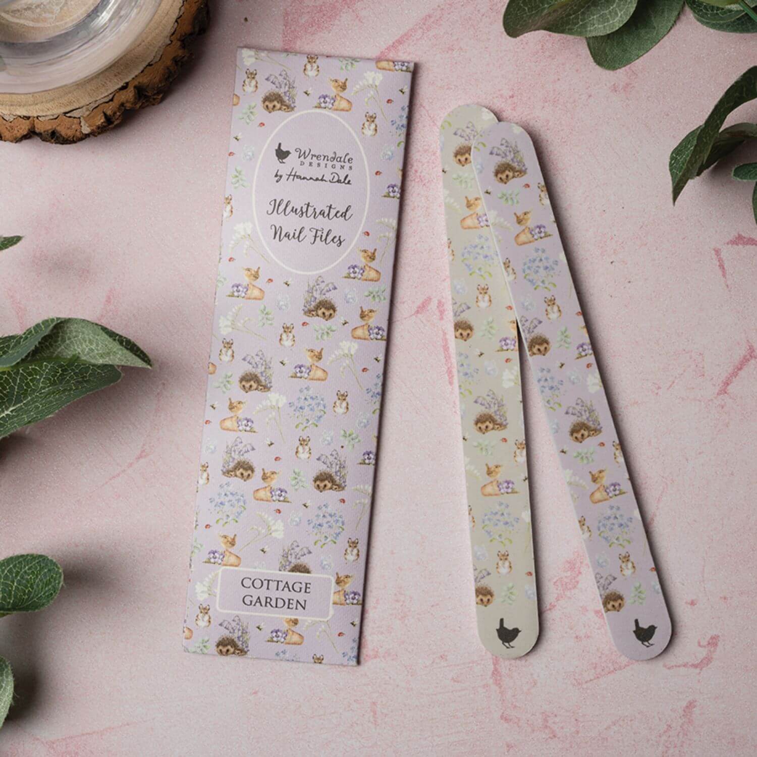 Nail File Set/2- Cottage Garden