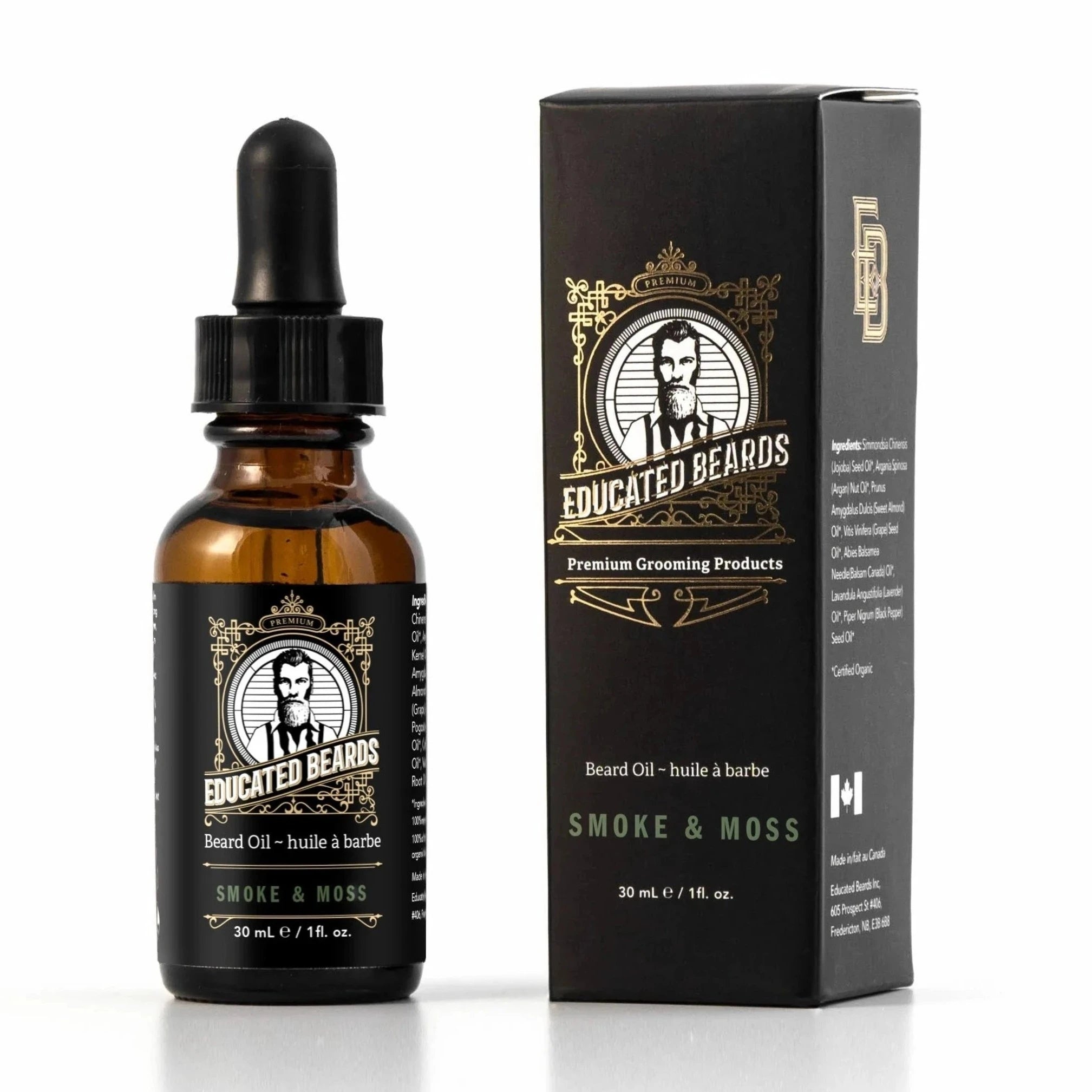 Beard Oil- Smoke & Moss 30ml