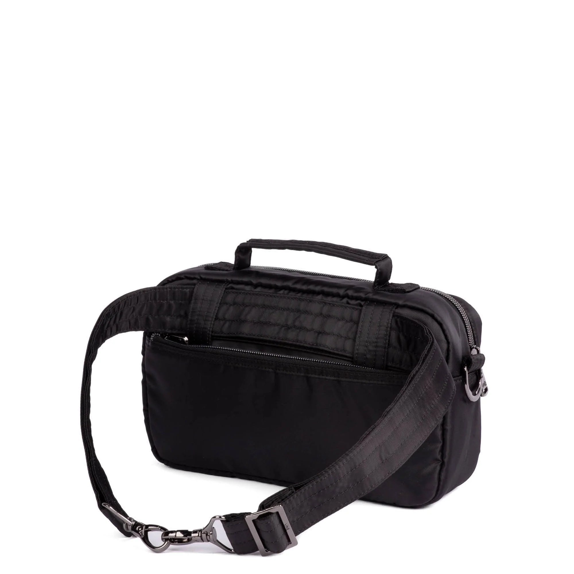 Sidecar Convertible Crossbody- Black