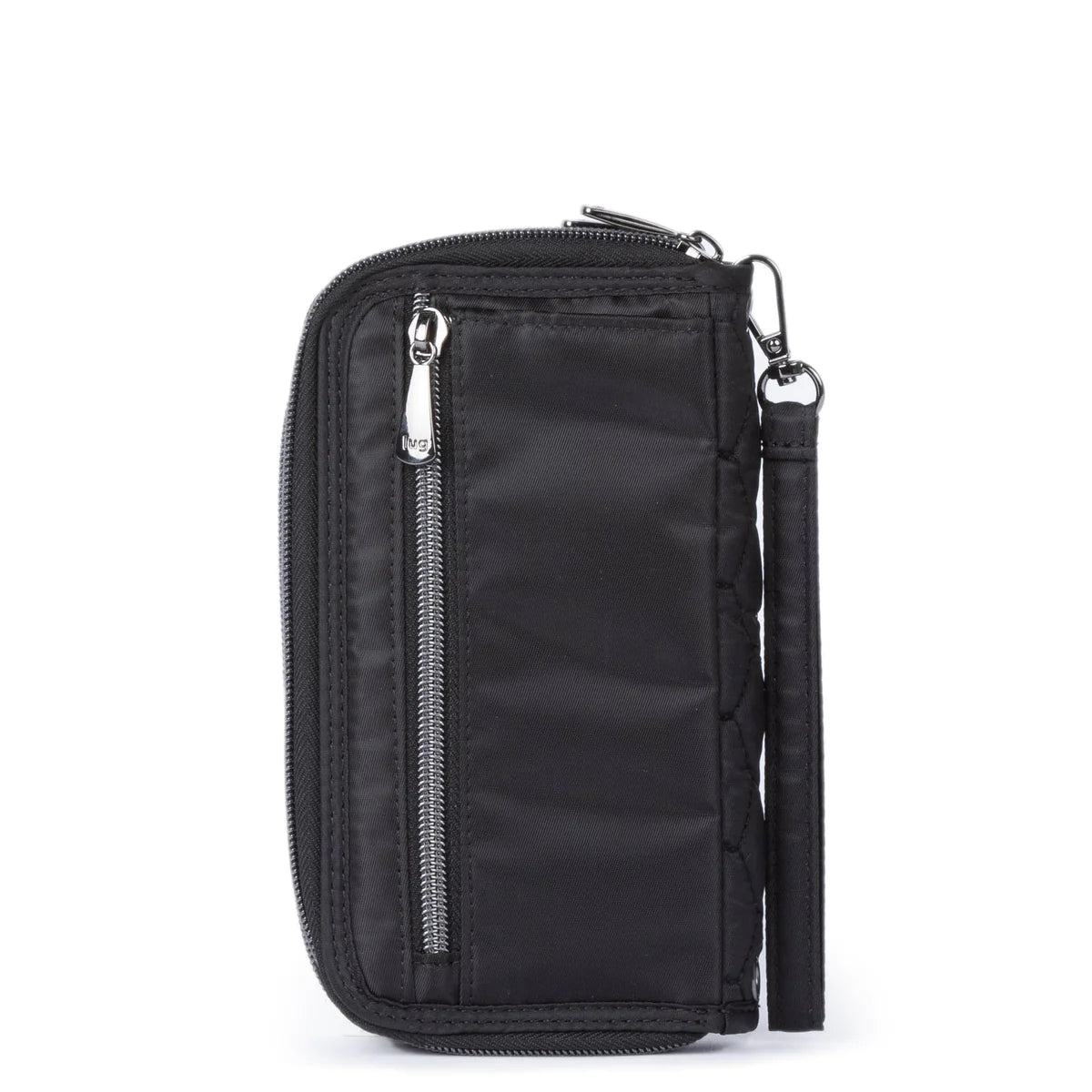 Tram Zip Wallet- Midnight Black