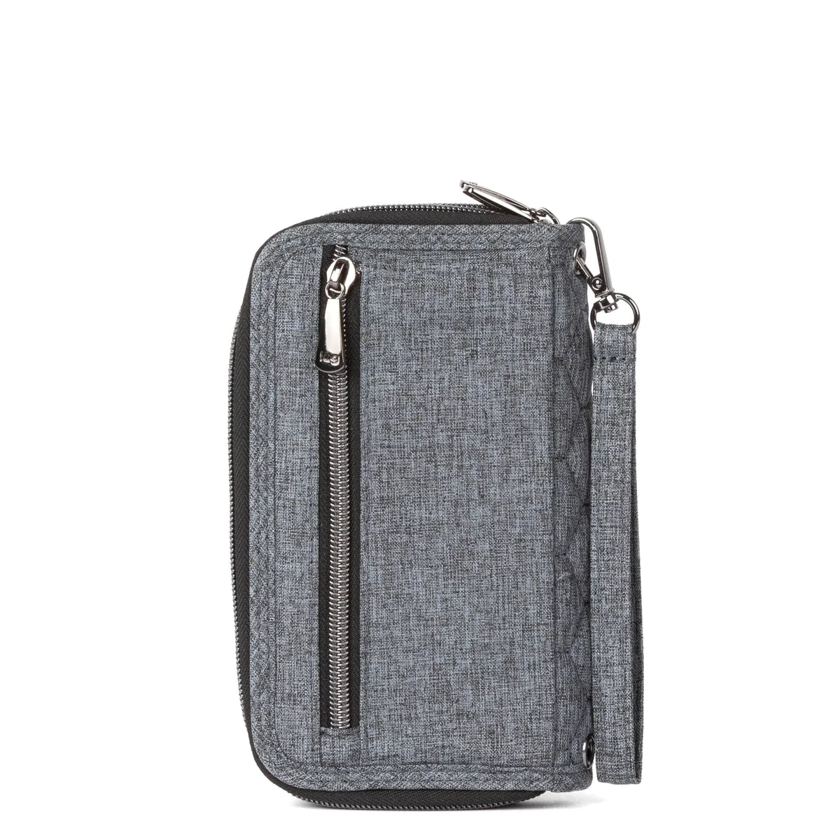 Tram Zip Wallet- Heather Grey