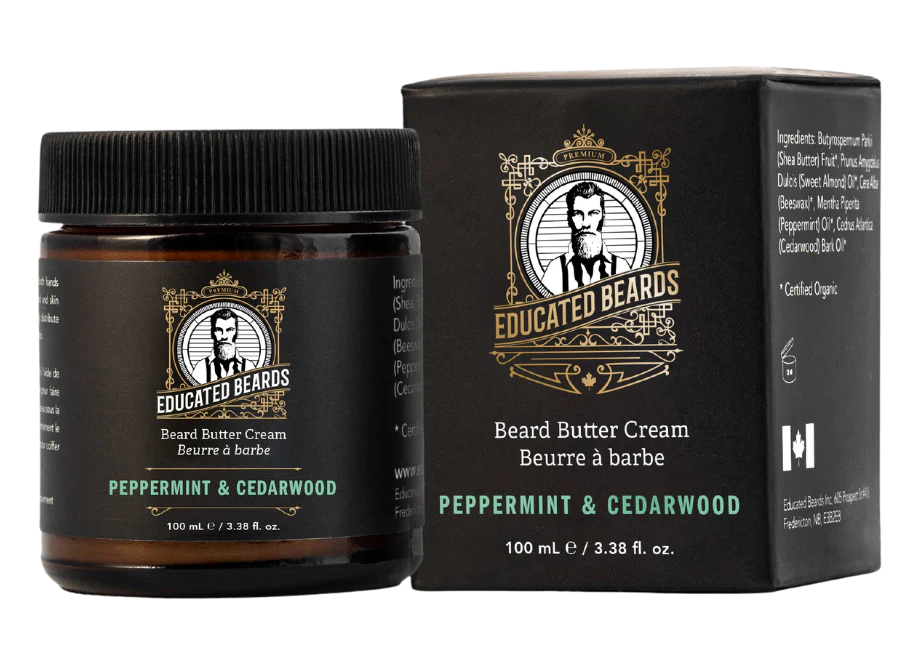 Beard Butter Cream- Peppermint Cedarwood 100ml
