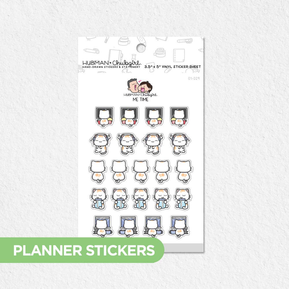 Planner Stickers- Me Time