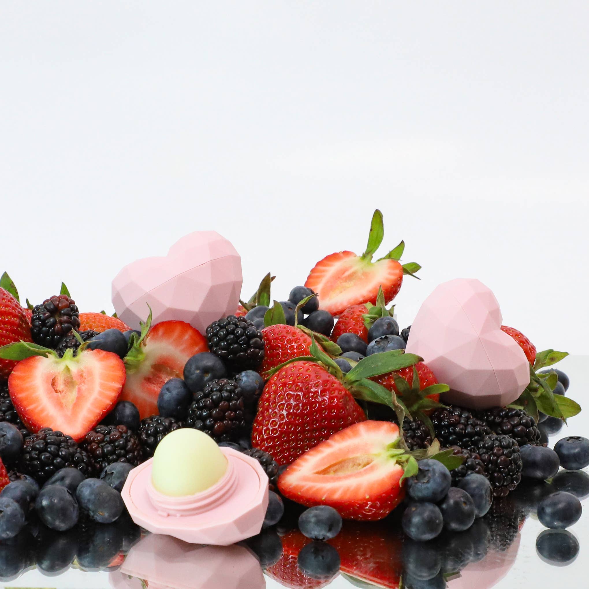 Lip Balm 100% Natural- Pink Heart Cocolime