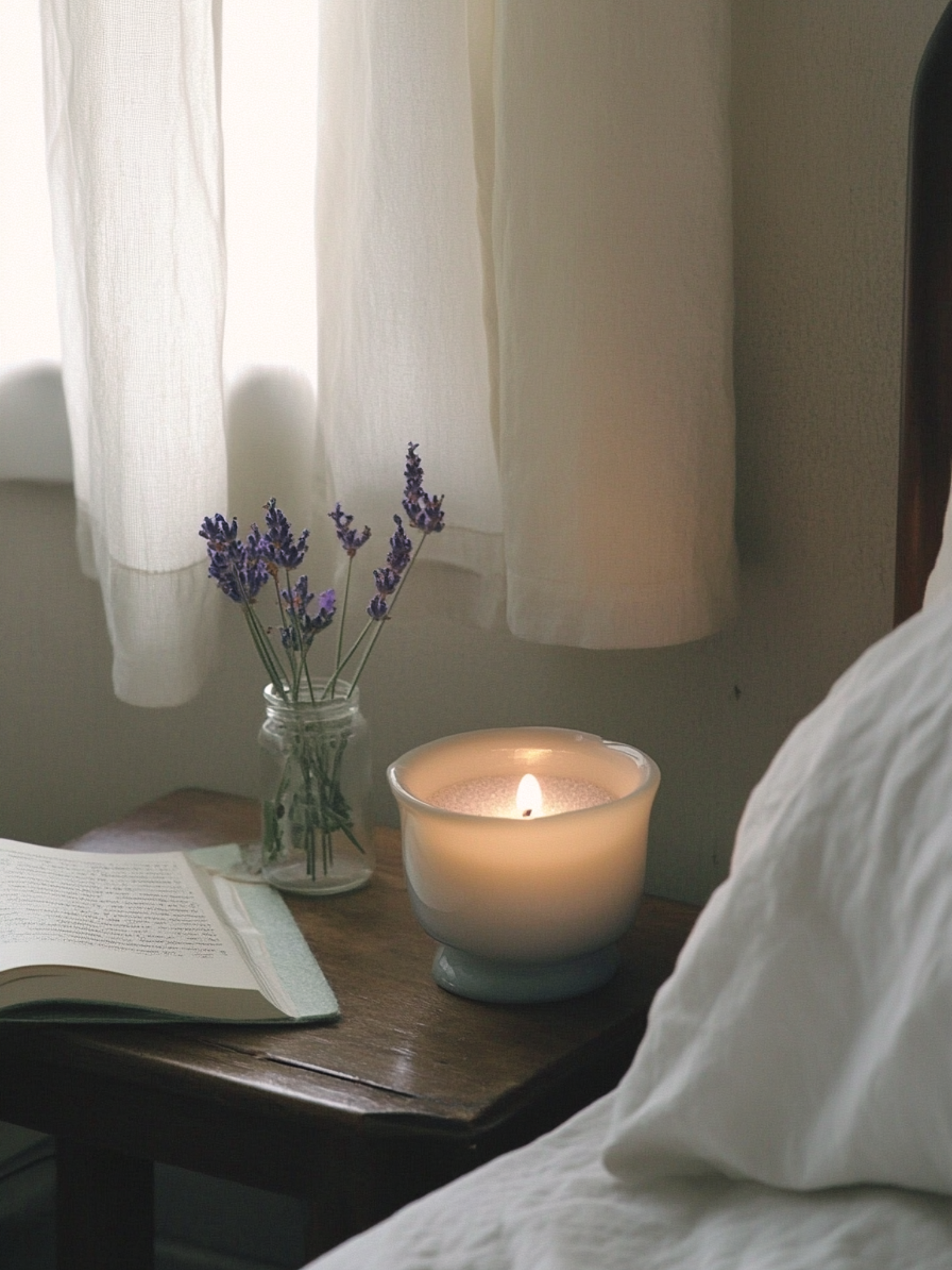 Sand Candles 100g- Lavender Fog