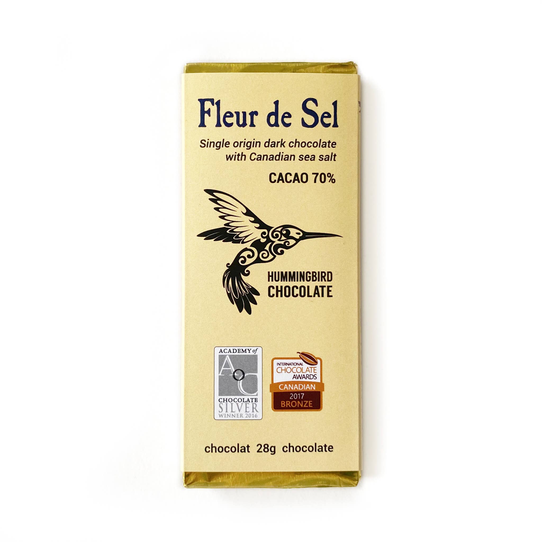 Chocolate Bar- Fleur de Sel 60g