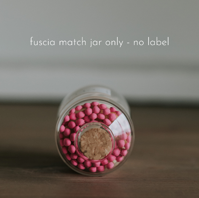 Apothecary Jar Matches- Blush Pink