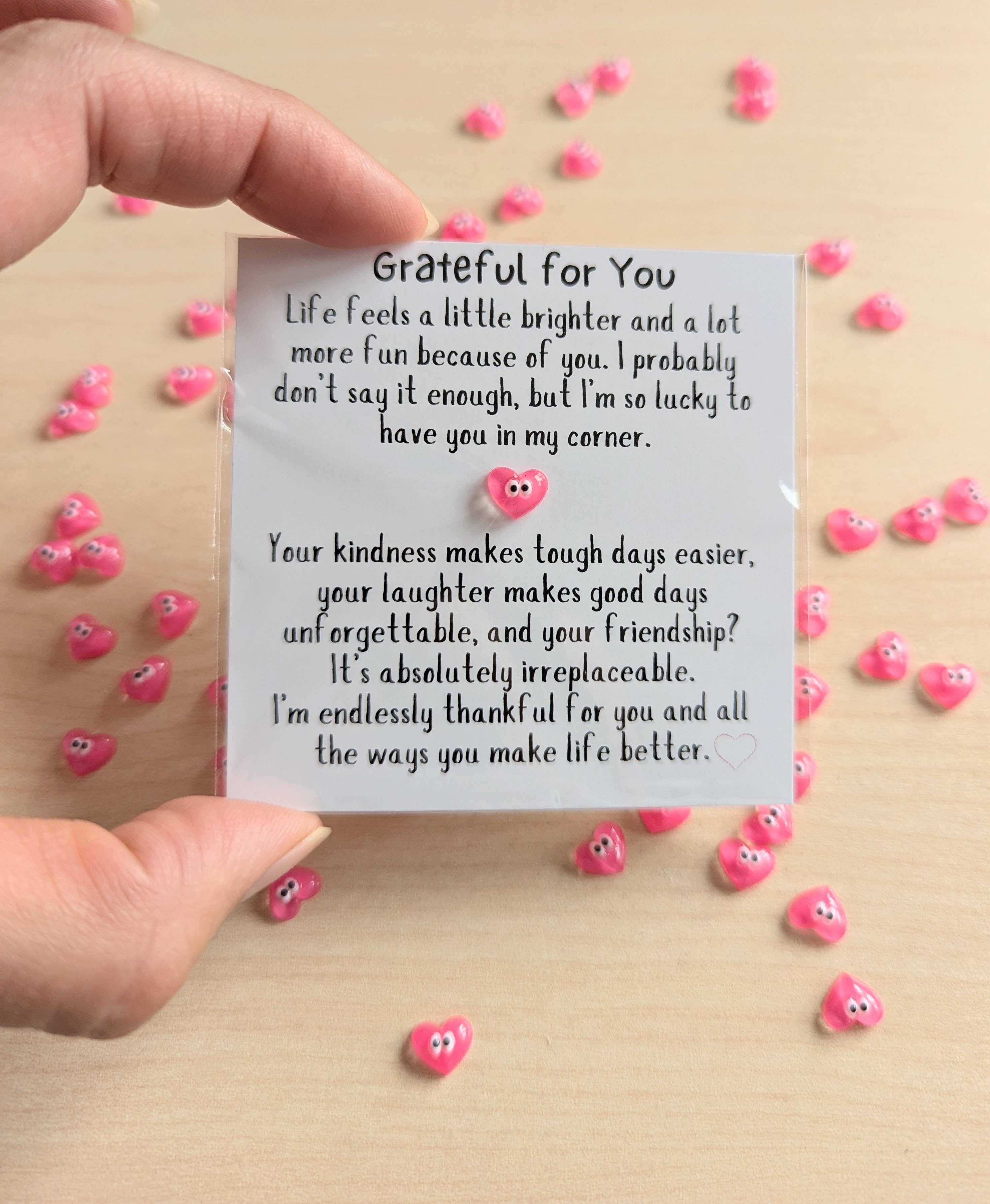 Grateful for You Friendship Card – Mini Appreciation Card
