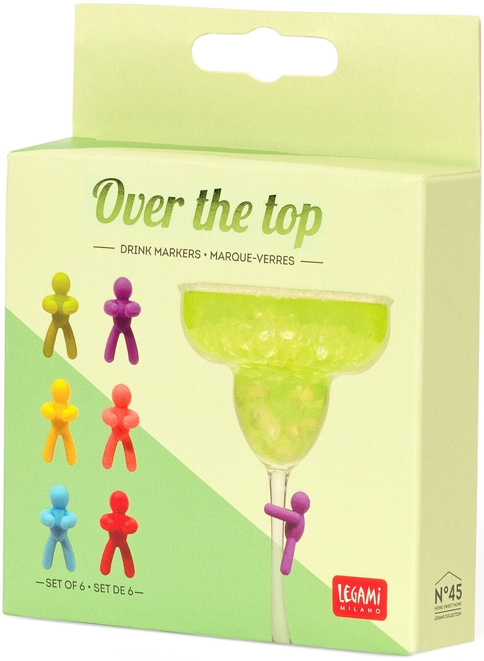 Drink Markers Set/6- Over The Top