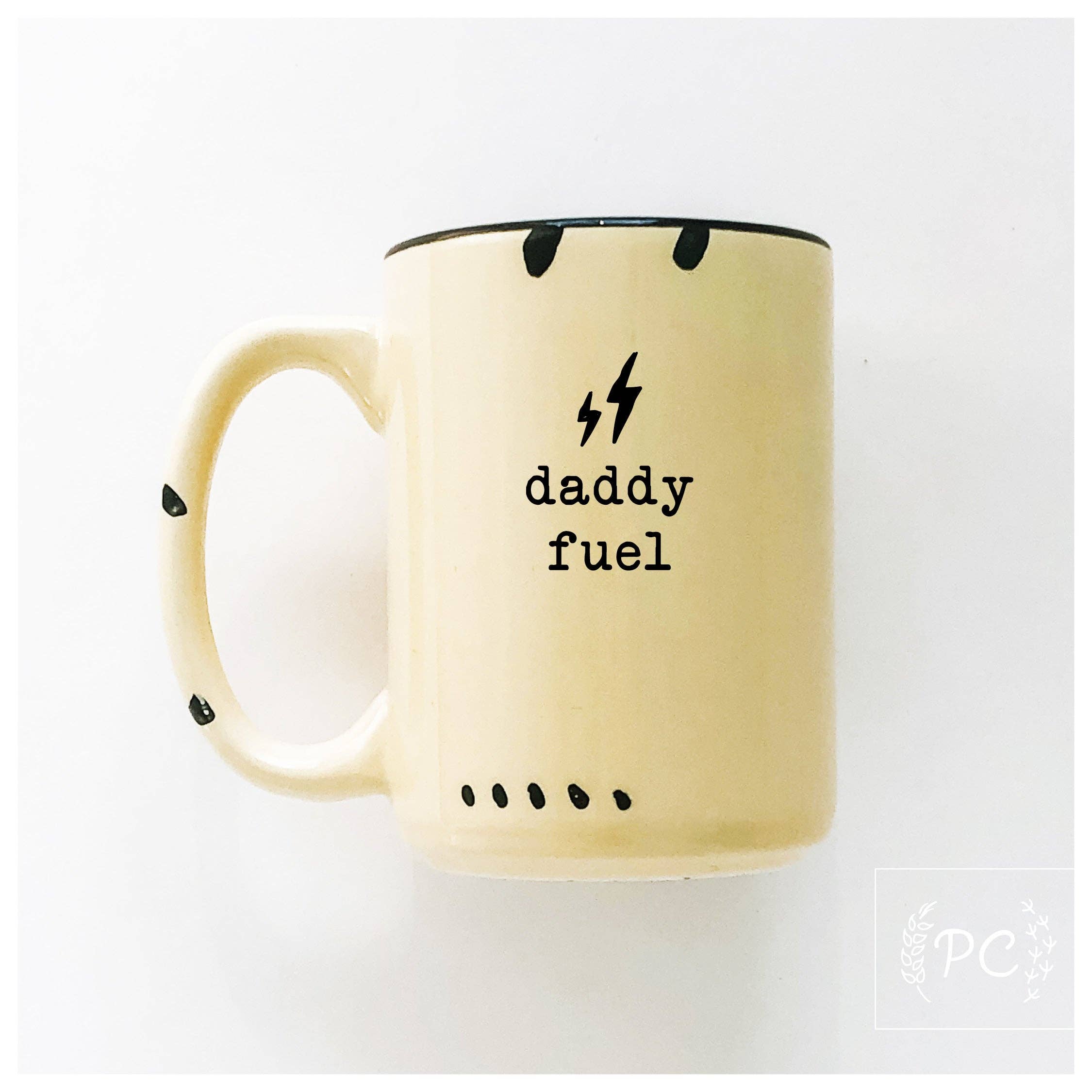 Ceramic Mug- Daddy Fuel Blue
