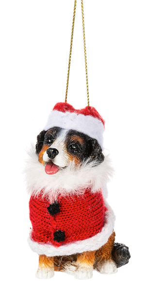 Ornament- Santa Paws Dogs Assorted