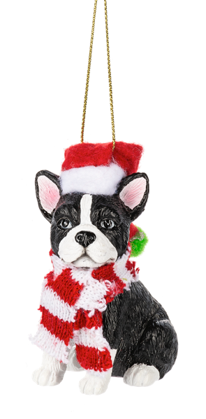 Ornament- Santa Paws Dogs Assorted