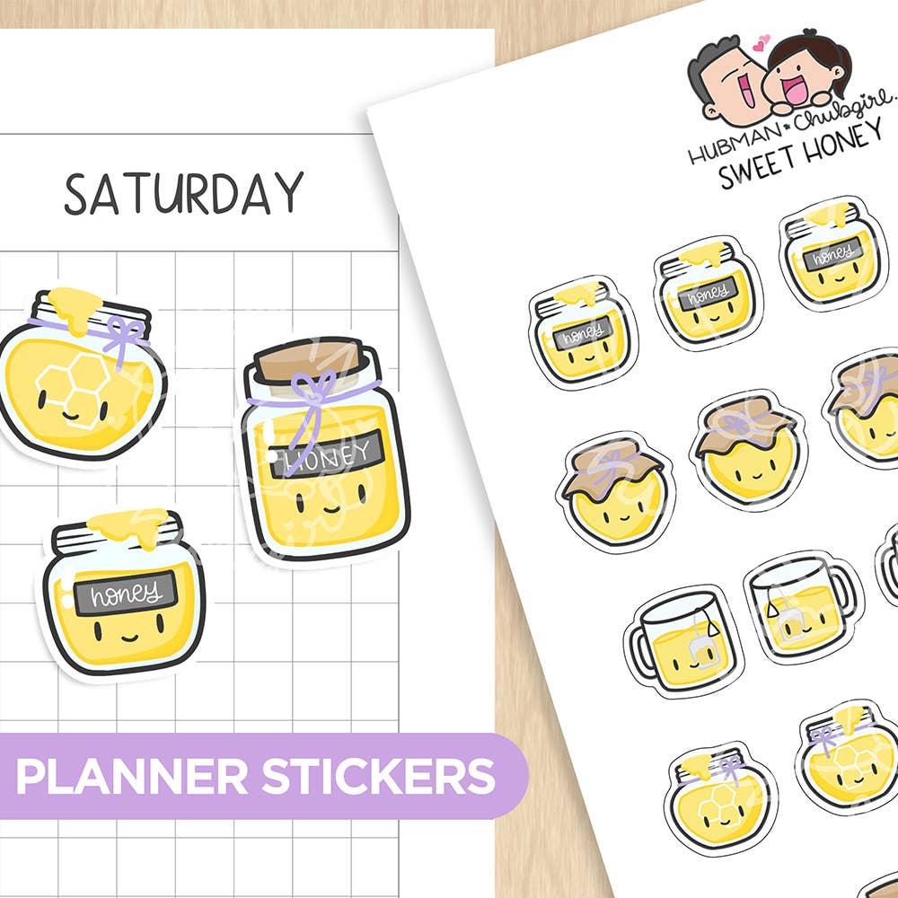 Planner Stickers- Sweet Honey