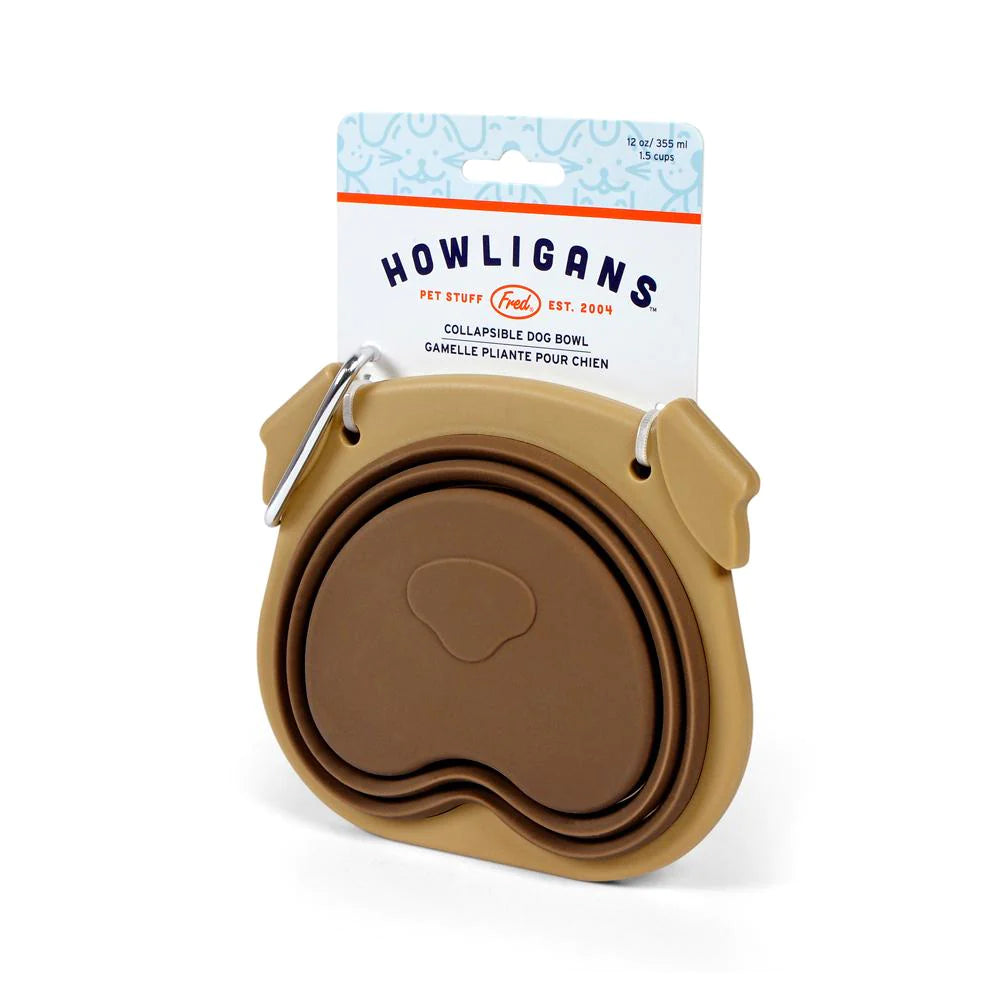 Howligans- Collapsible Dog Bowl