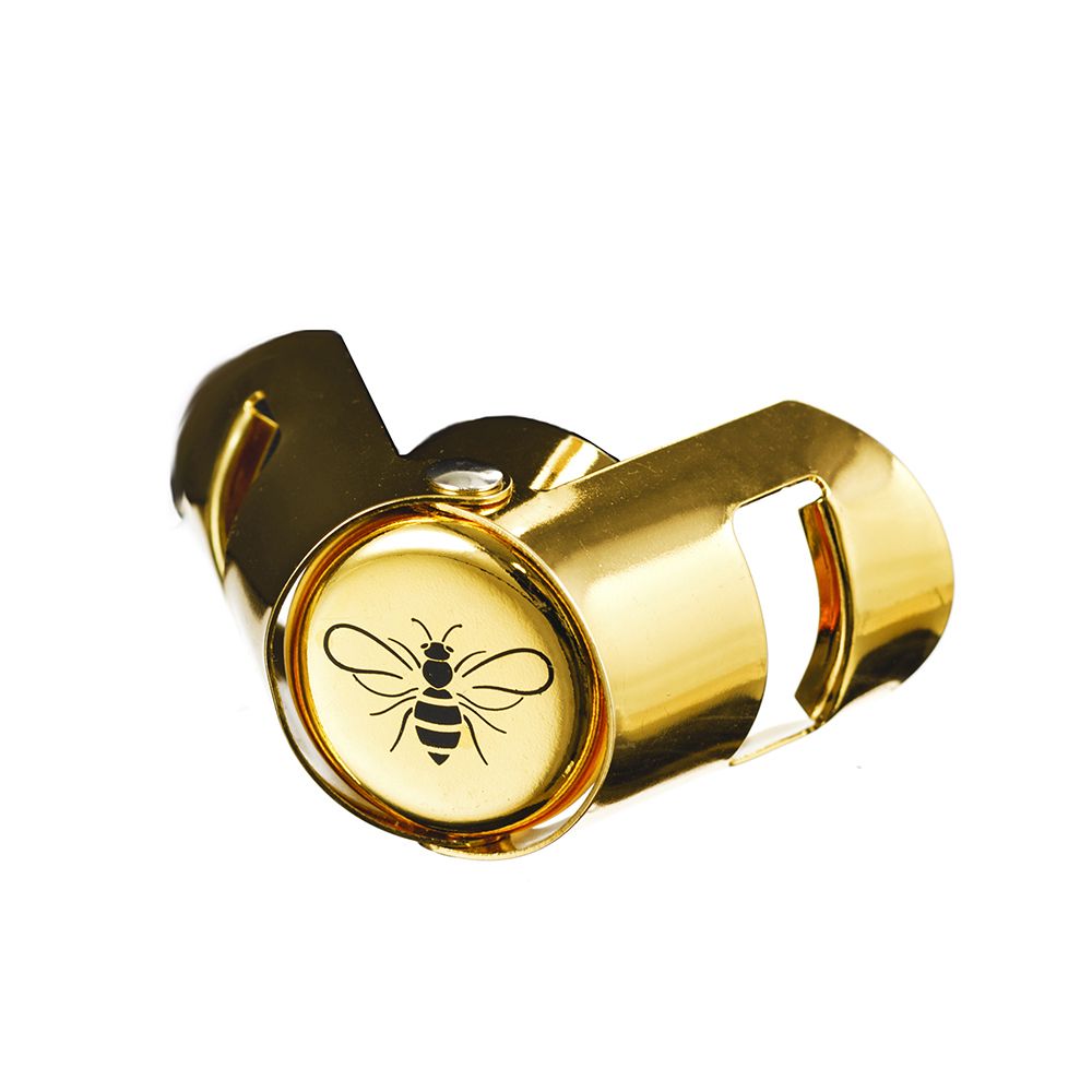 Champagne/Prosecco Stopper- Gold Bee