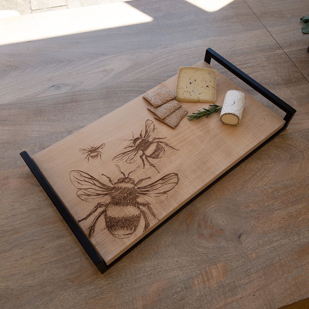 Serving Tray Large- Sycamore Bees