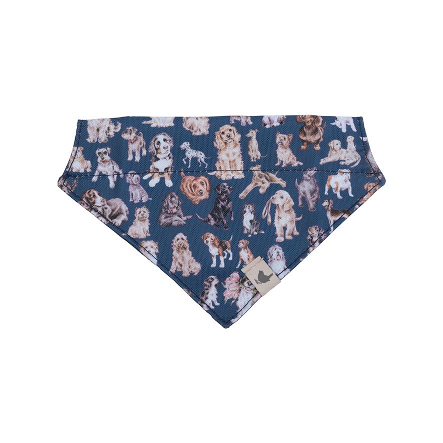 Pet Bandana- Dog Pattern- Asst Sizes