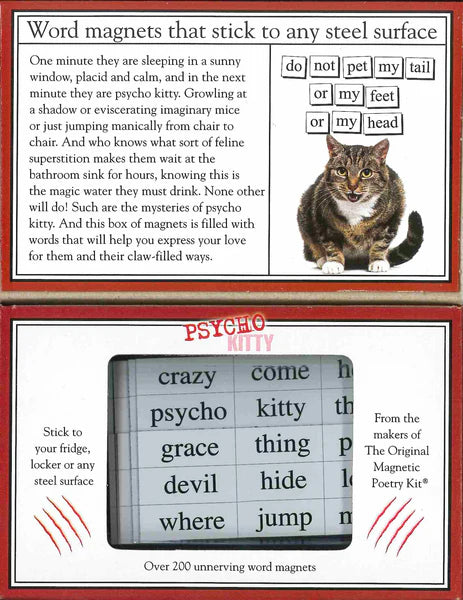 Magnet Set- Psycho Kitty