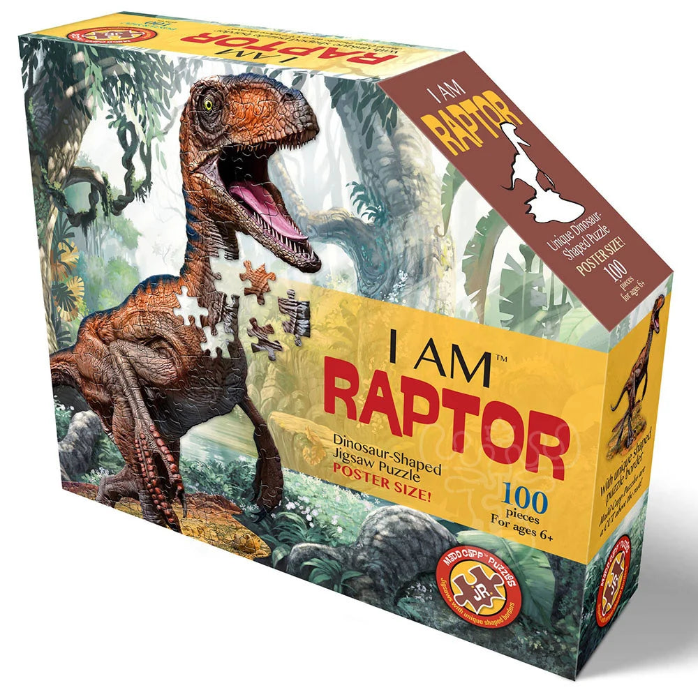 100 Pc Puzzle- I AM Raptor