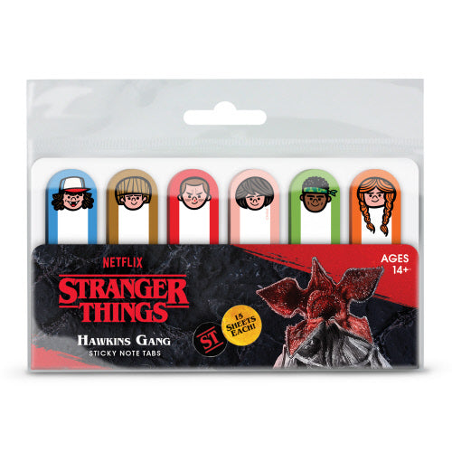 Adhesive Page Markers- Stranger Things