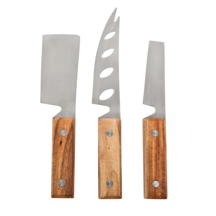 Cheese Knife Set/4- Rustic