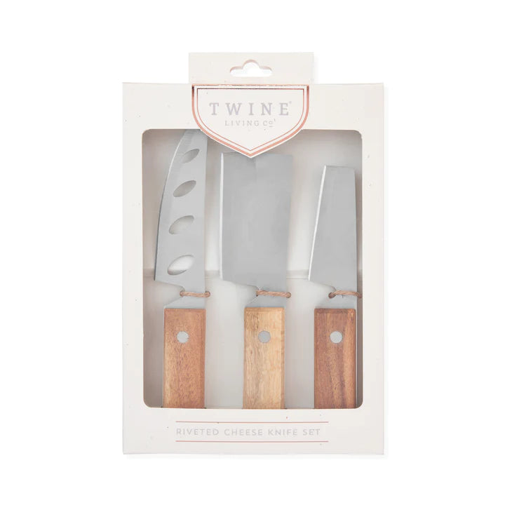 Cheese Knife Set/4- Rustic