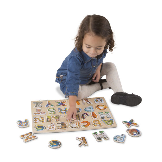 Wooden Puzzle- Alphabet Art