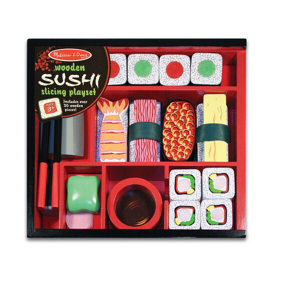 Wooden Sushi Playset