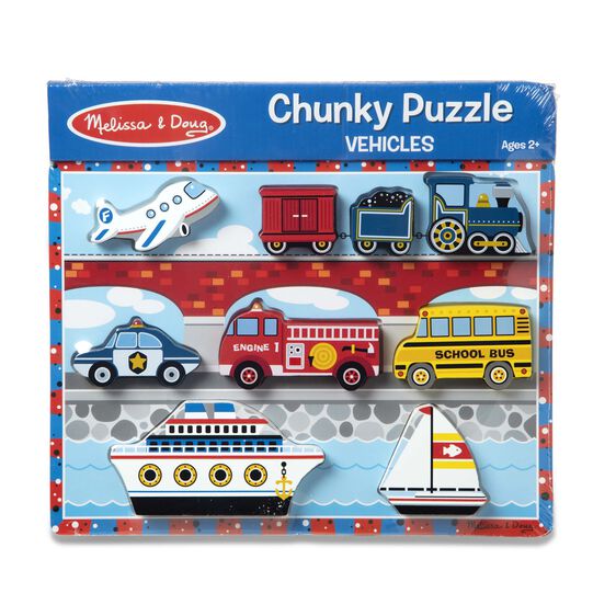 Chunky Puzzle- Vehicles