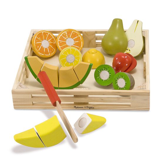 Wooden Cutting Fruit Set