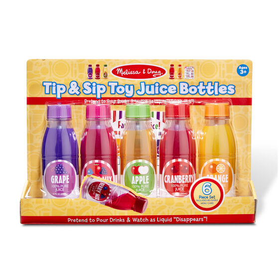 Tip & Sip Toy Juice Bottle Set