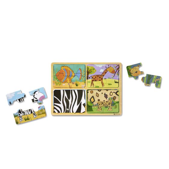 Wooden Puzzle- Animal Patterns