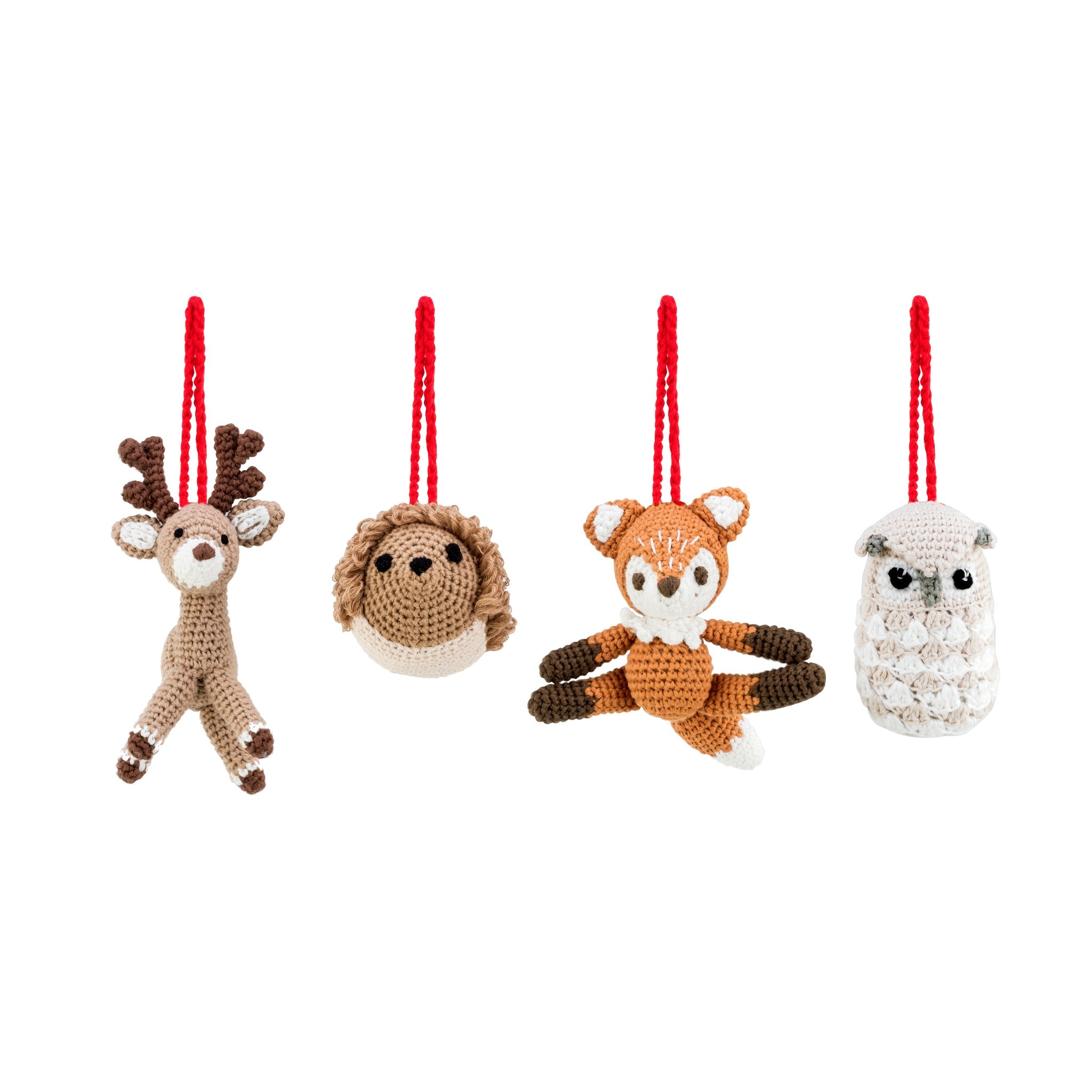 Ornament- Crochet Woodland Critter Assorted