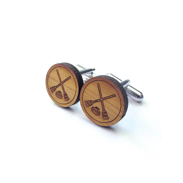 Cufflinks- Curling