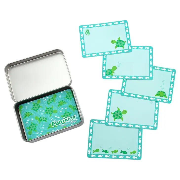 Kid's Lunchbox Note Cards- Sea Turtles