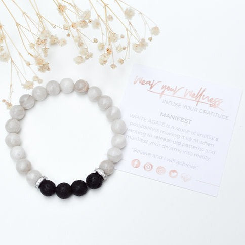 Adult Aromatherapy Bracelet- Manifest