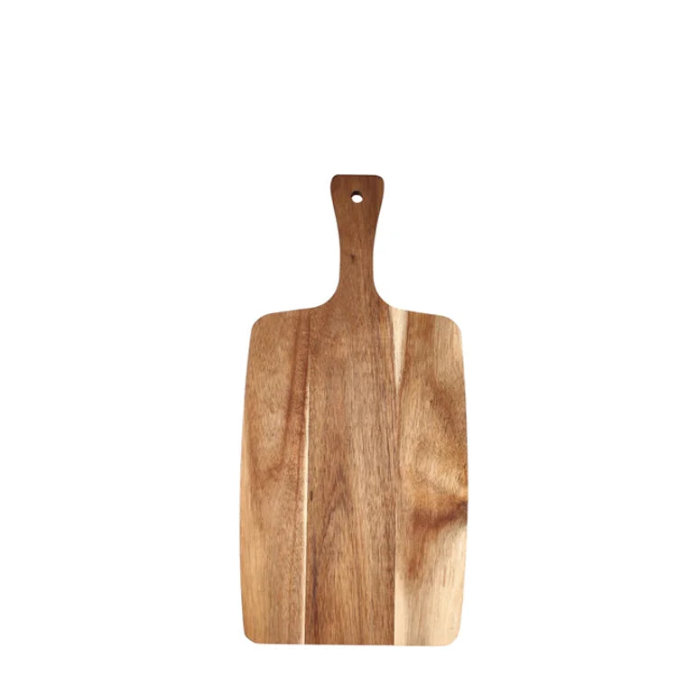 Charcuterie/Serving Board- Logan Medium w/Handle/Acacia Wood