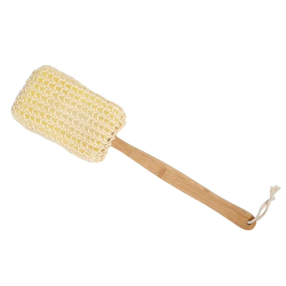 Bath Sponge- Bamboo Handle