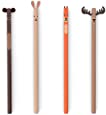 Pencils Set of 4- Woodland