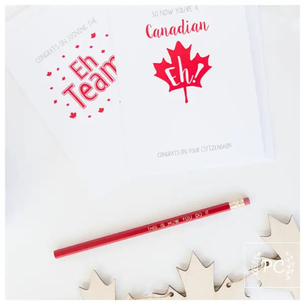 Congratulations Card- Canadian Eh!