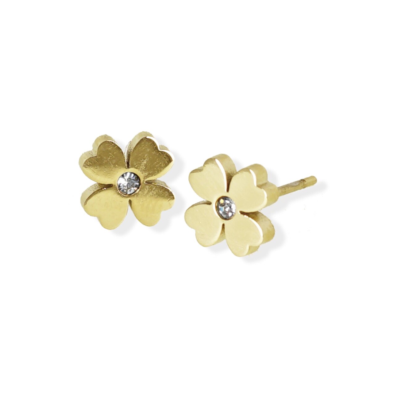 FAB- Earrings- Studs- Clover